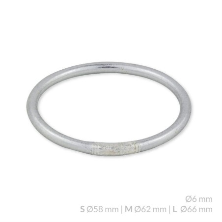 Pulsera de latón pan de oro