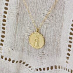 Gargantilla de plata de la virgen de los Desamparados 2